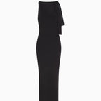 Sloping Shoulder New Women's Fashion Dress