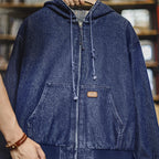 Tooling American Retro Washed Denim Jacket