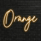 Orange / 25.4 cm/5 letters