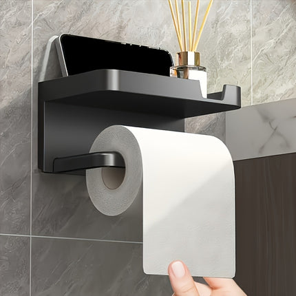 Self Adhesive Wall Mounted Toilet Paper Holder Rack