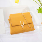 Chain Fashion Stone Pattern Small Square Bag