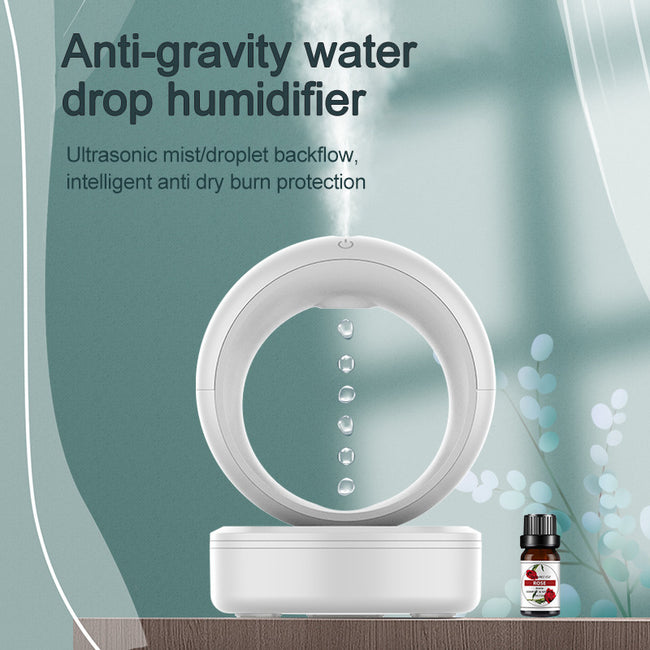 Anti-gravity Air Humidifier Mute Countercurrent Humidifier Levitating Water Drops Fogger Electric Humidifiers Hover Image