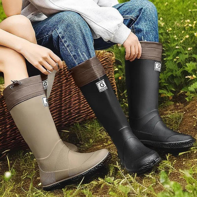 Men's And Women's High Non-slip Wear-resistant Rain Boots Main Image