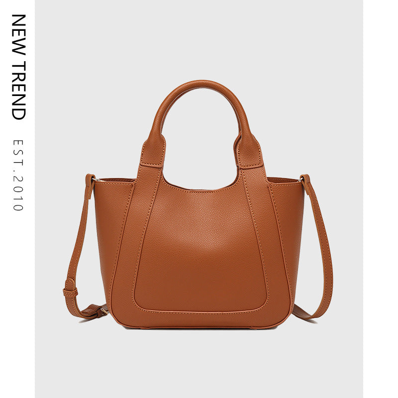 Simple Advanced Texture Korean Style Shoulder Messenger Bag