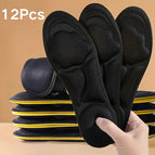 Black / 12Pcs (6pairs) 35-36