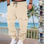 Fleece-lined Multi-pocket Cargo Outdoor Sports Casual Pants