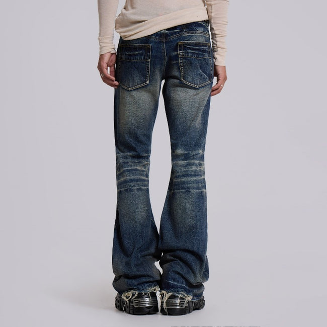 New Slightly Flared Vintage Jeans For Men Main Image