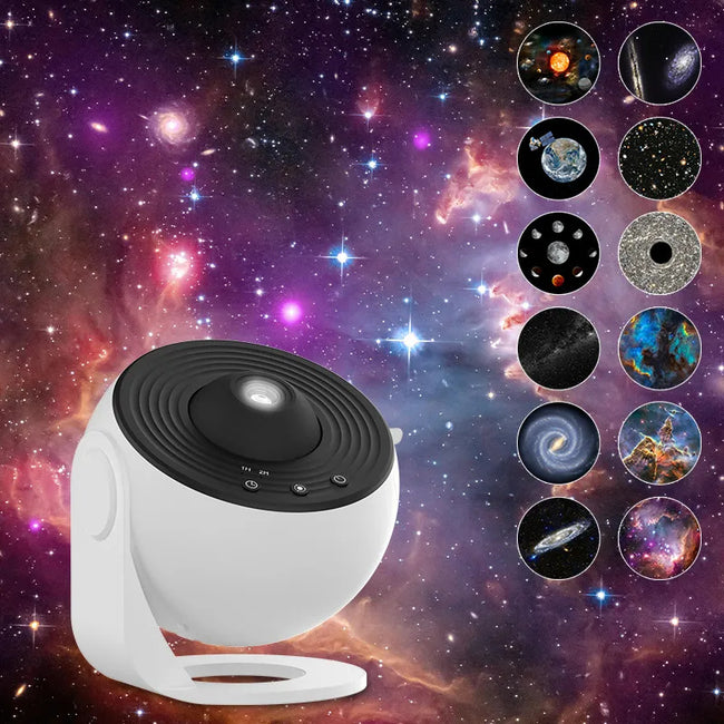 Night Light Galaxy Projector Starry Sky Projector 360 Rotate Planetarium Lamp For Kids Bedroom Valentines Day Gift Wedding Deco Main Image