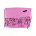 Women's Solid Color Scarf Tassel Scarf