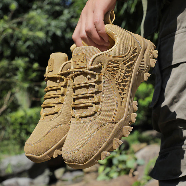 Casual Fashion Outdoor Mountaineering Non-slip Platform Hiking Men's Shoes Main Image