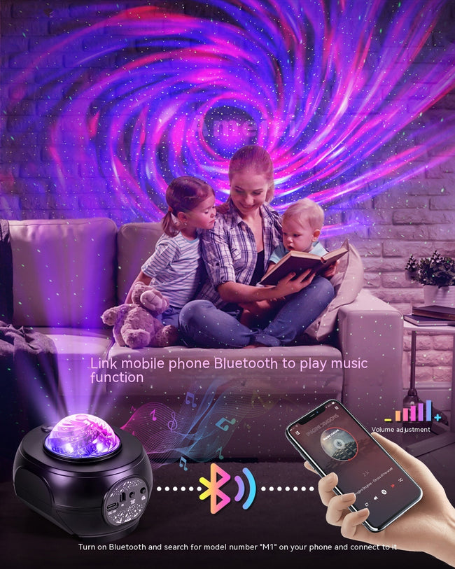 APP Starry Sky Projector Music Small Night Lamp Main Image