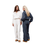 New Polar Fleece Suit Two-piece Long Sleeve Half Pull