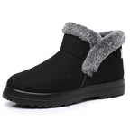 Women's Large Size Cotton Boots Plus Velvet Thickened Outdoor Leisure