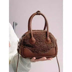 Lamb Wool Small Handbags Women Winter