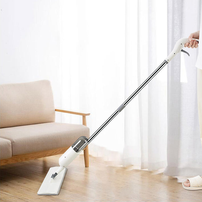 Flat Squeeze Mop Lazy Mop With Bucket Wringing Floor Cleaning Mop Hand Free Microfiber Mop Pads Main Image