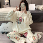Women's Warm Loungewear Outer Wear Suit