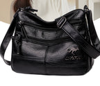 Crossbody New Shoulder Bag Soft Leather Textured
