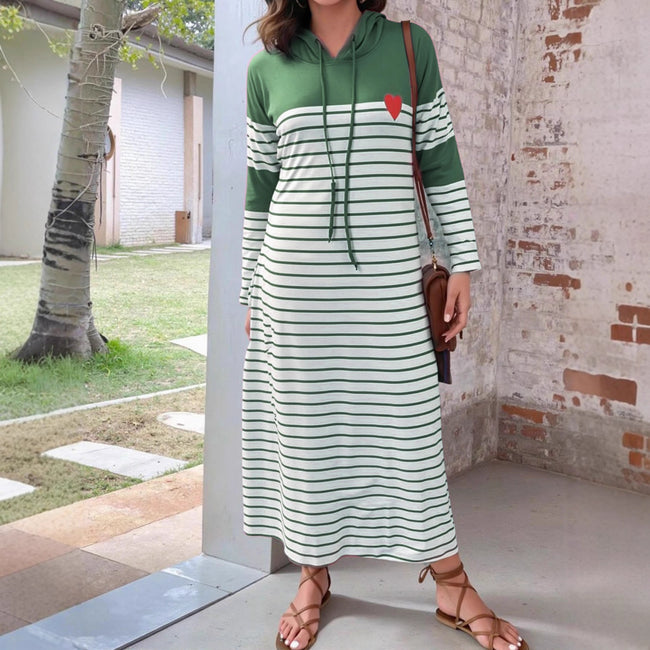 Long Sleeve Knee-length H-cut Front Pocket Main Image