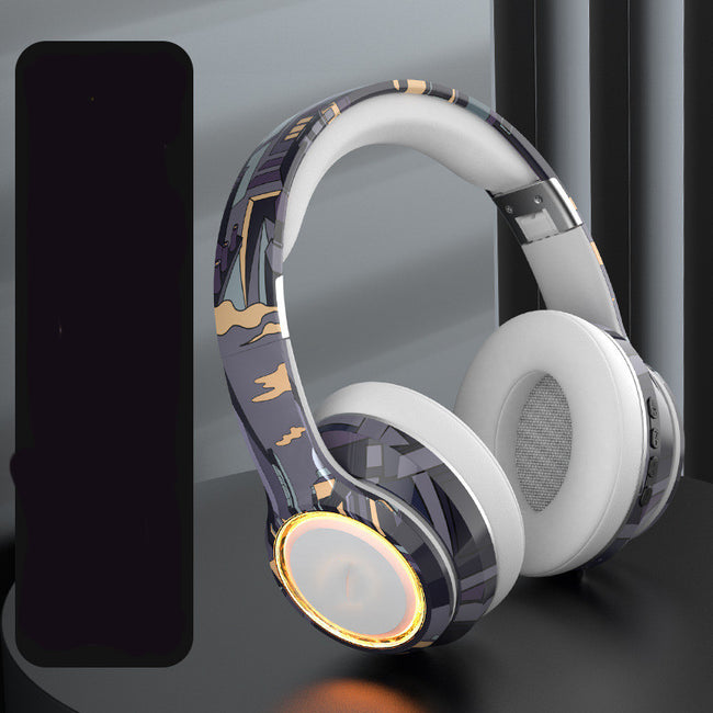 Bluetooth Headphones 5.2 Pluggable Illumination Main Image
