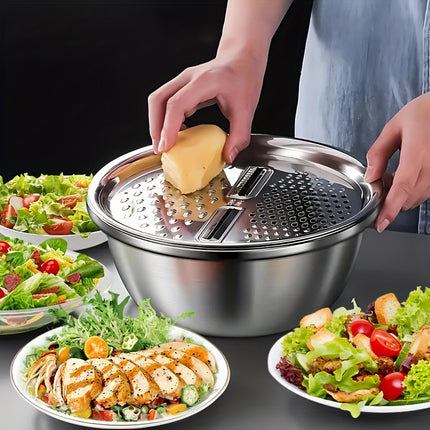 Stainless Steel Kitchen Kit With Integrated Grinder