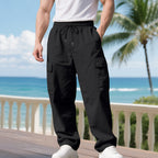 Multi-pocket Cargo Pants Men's Loose Casual Pants