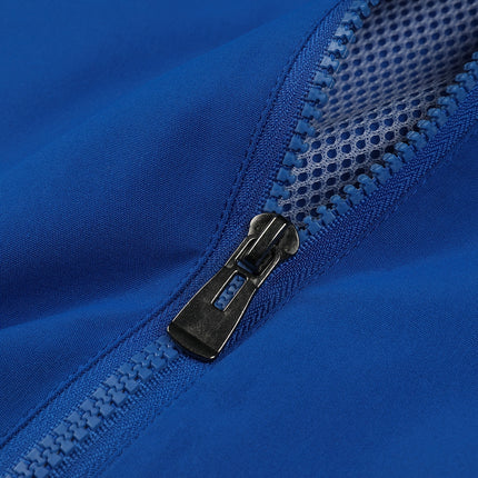 Men's Color Block Graphic Sports Jacket Zip Up Varsity