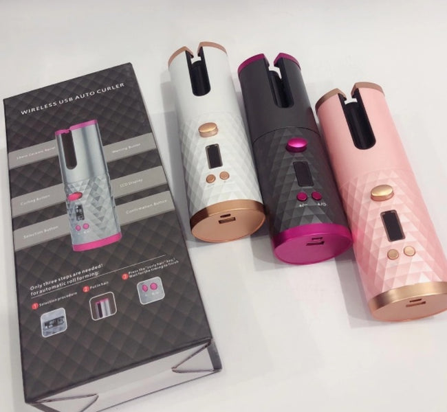 Portable Automatic Wireless Usb Charging Mini Curling Iron Main Image