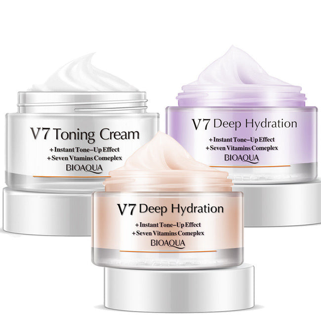 Face cream brightens complexion lazy cream Hover Image