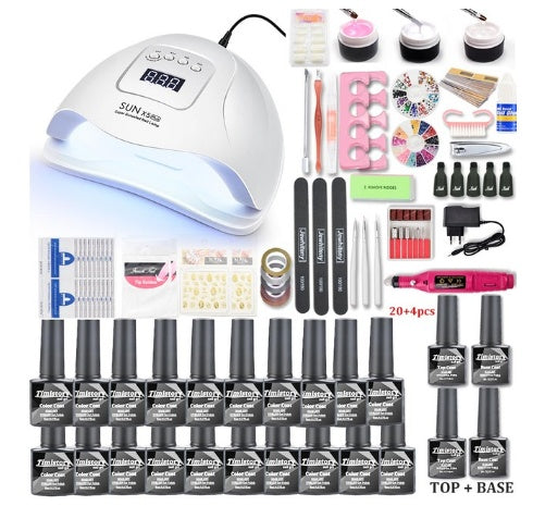 80W Nail Phototherapy Machine Set Hover Image