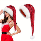 Christmas Sequin Decoration Atmosphere Sequin Cap