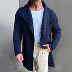 Long Sleeve Slim-fit Mid-length Sweater Cardigan European And American Large Size