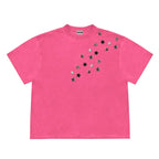 Women's American-style Retro Short-sleeved Neckline