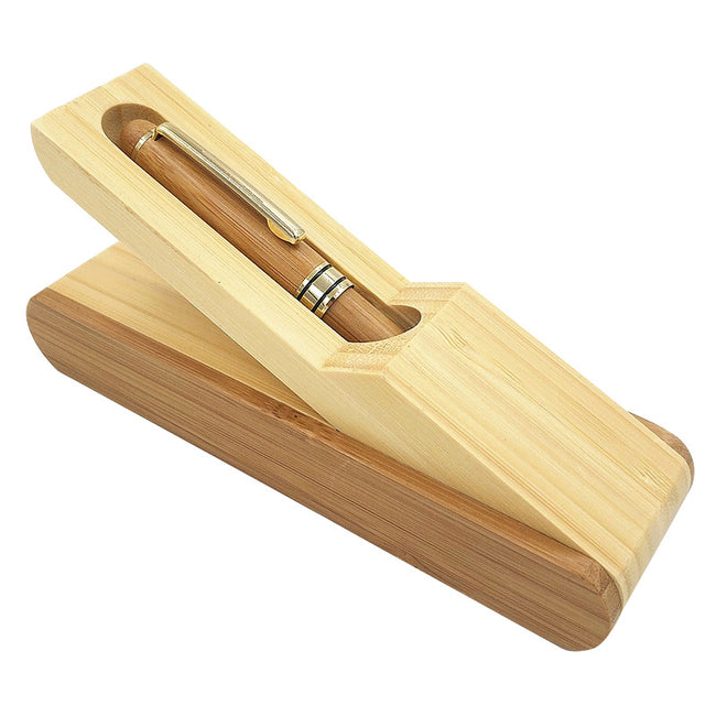 Bamboo signature pen set Hover Image