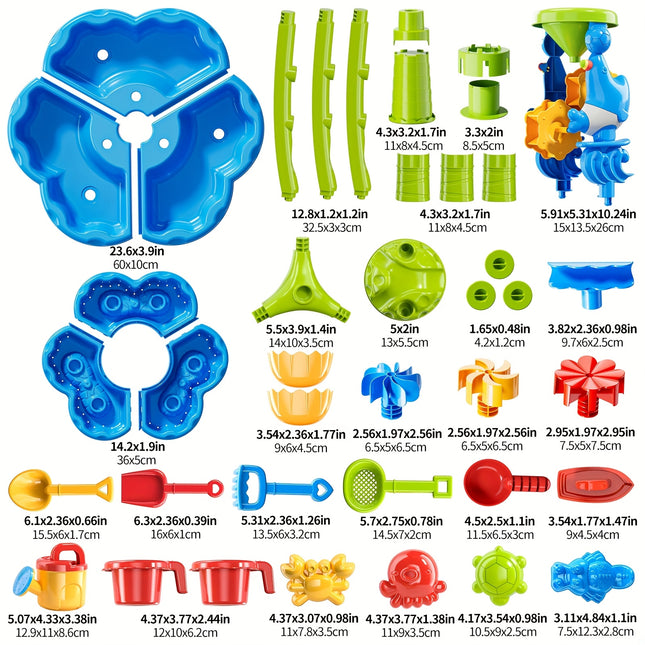 Baby Home Sand Water Table For Toddlers Outdoor Play