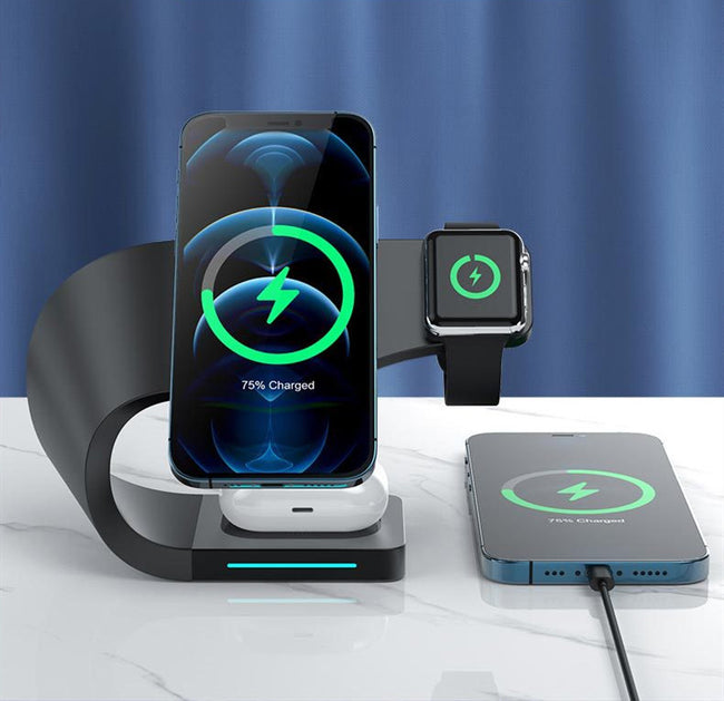 Multi-function Charging Stand Magnetic Wireless Charging 15W Fast Charging Main Image