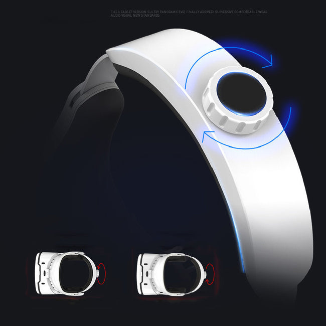 Head-mounted Adjustable HD VR Glasses With Headset Main Image
