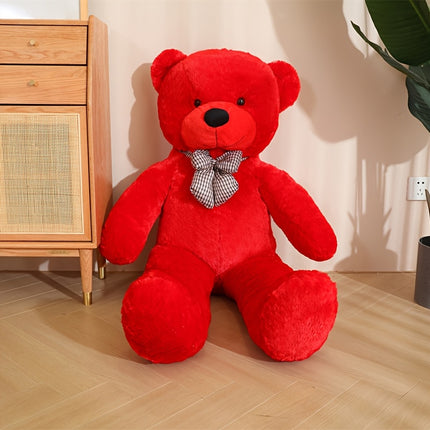 Large Red Plush Teddy Bear Soft Stuffed Animal Gift