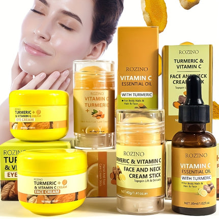 Turmeric Vitamin C Facial Hand Foot Care Hydrating Cream