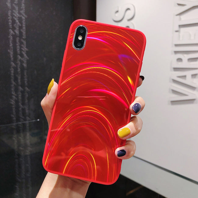 Rainbow Mirror Soft Case Phone Case Hover Image