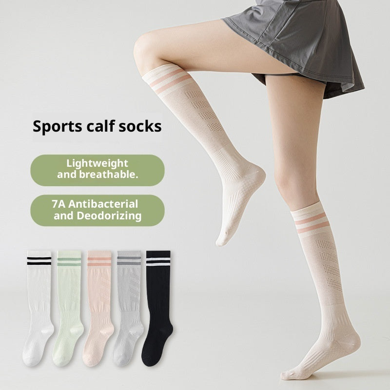 Tennis Socks Female Professional Grade Sports Compression Stockings Micro Pressure