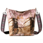 Large Capacity New Retro Patchwork Tote Bag