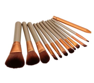 12 makeup brush sets iron box makeup tools makeup tools Main Image