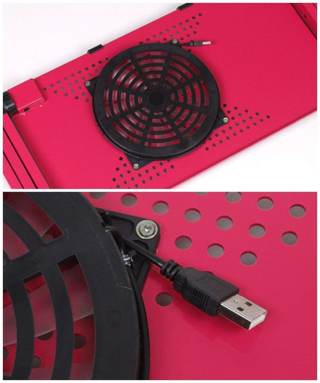 Laptop-Table-Stand Desk Mouse-Pad Notebook Folding Ergonomic-Design Adjustable with Main Image