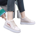 Warm Slugged Bottom Leather Surface Trendy High Top Cotton Boots