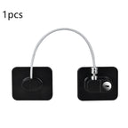 Window Security Chain Lock Window Cable Lock Restrictor Multifunctional Window Lock Door Security Guard for Baby Safety 1Pcs