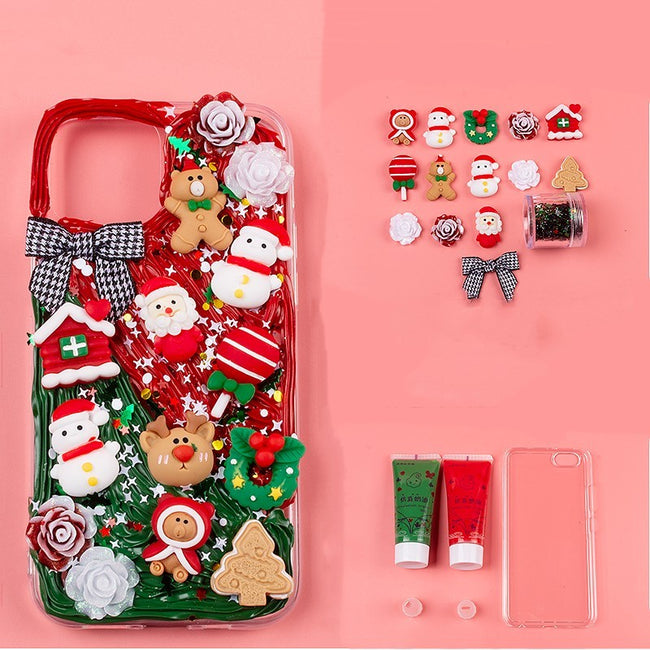 Diy Cream Gel Mobile Phone Case Set Cute Element Resin Accessories Hover Image