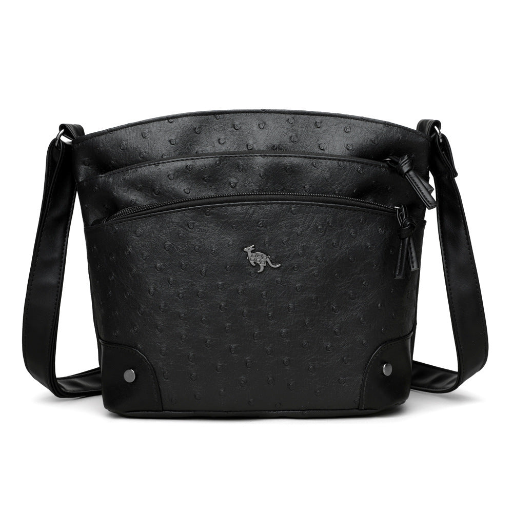 Multi-layer Bucket Bags Women's Retro Casual Simple