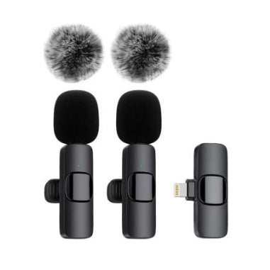 Wireless Lavalier Microphone Drag Two Outdoor