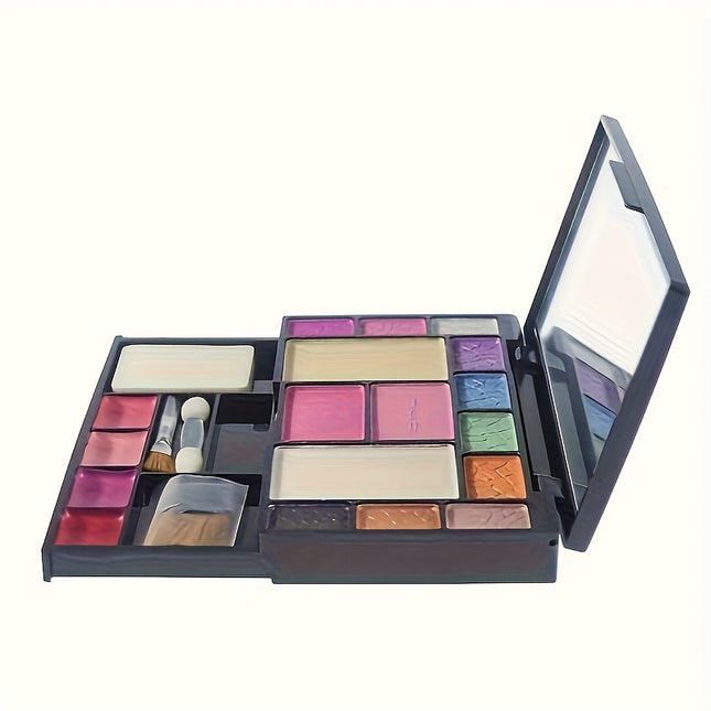 Makeup Gift Box Eyeshadow Blush Lipstick Multicolor Brush