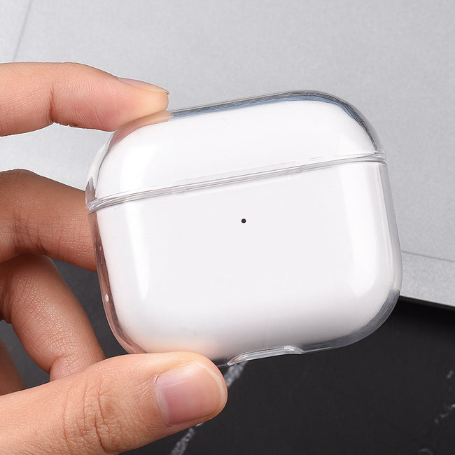 Transparent Case For Airpods 2 3 Pro 1 Case PC Clear Earphone Cover For Air Pods Pro 2 3 1 Earpods Case Charging BOX Shell Hover Image